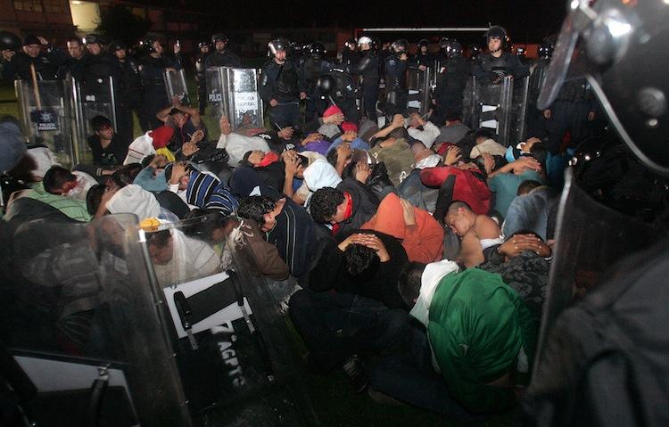 Raid on Three Mexican Teachers’ Universities