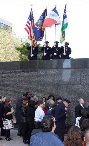 NYPD Officers Commemorated