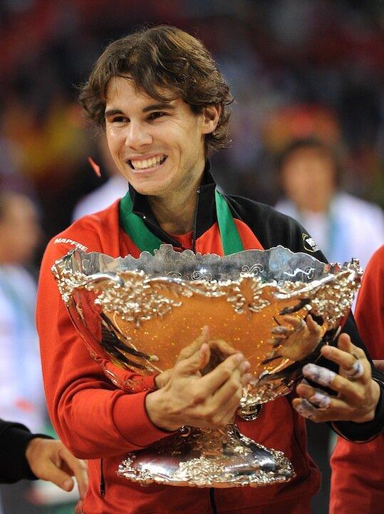 Nadal Beats Del Potro; Clinches Davis Cup