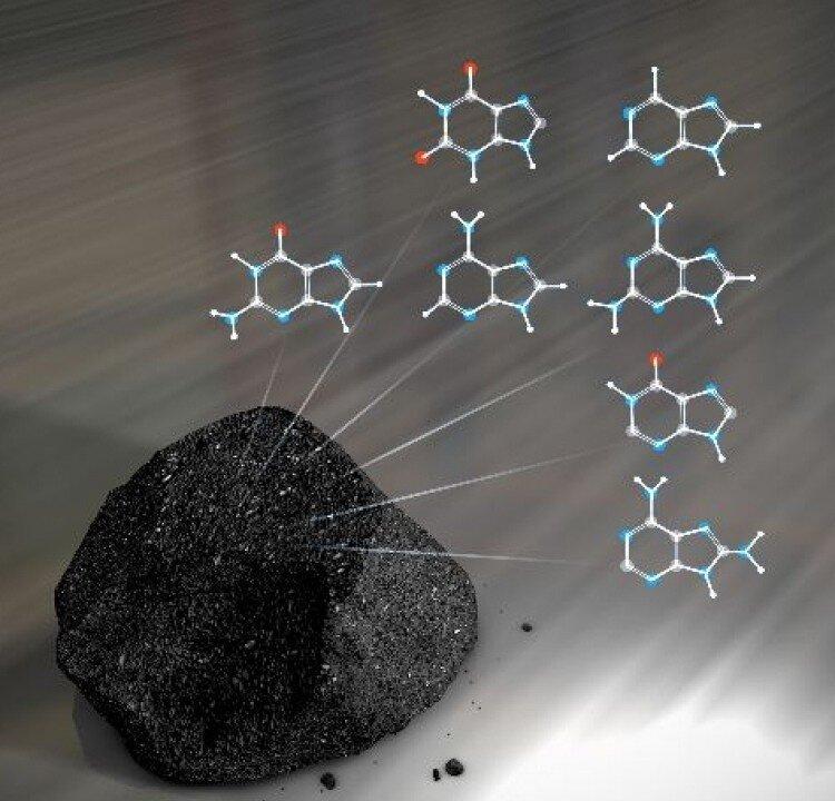DNA Components May Be Formed in Space