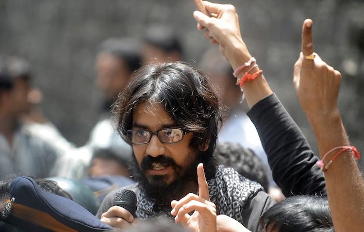 Indian Political Cartoonist Released