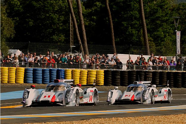 Audi 1–2–3 in Le Mans 24 Hours