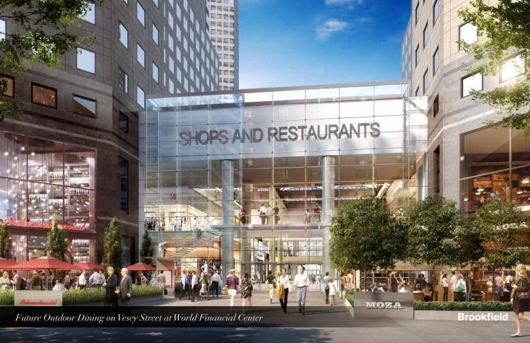 Brookfield Signs Leases With 8 High-End Eateries in NYC