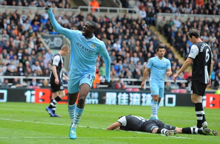 Manchester City Too Good for Newcastle, Yaya Toure Stars