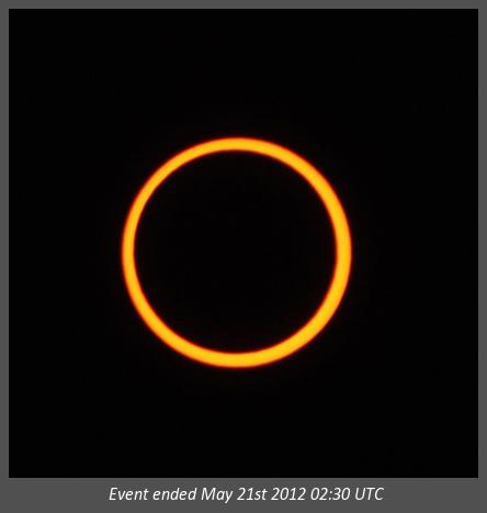 Rare Annular Eclipse to Cross Pacific on May 20 (Live Feed)