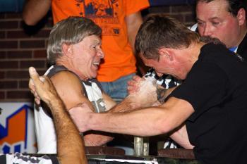 Arm Wrestlers Battle for Big Bucks