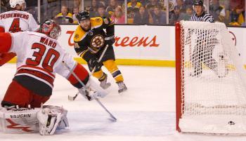 Bruins Blank Hurricanes 4—0