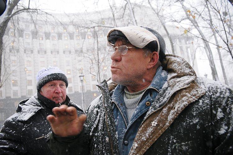 Chernobyl Veterans Keep Up Hunger Strike for Pensions