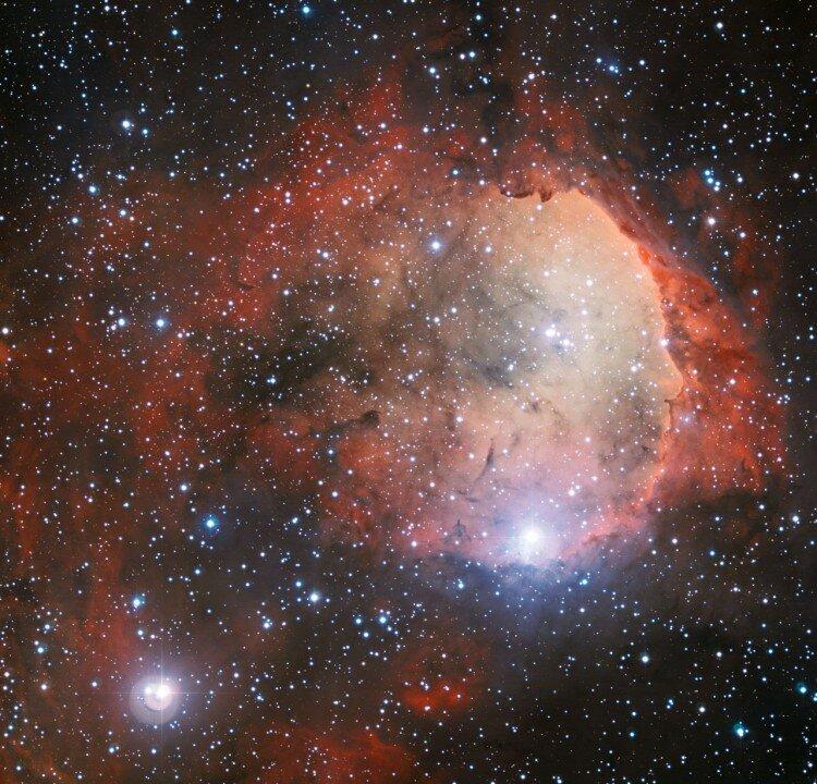 Star Formation in the Gabriela Mistral Nebula