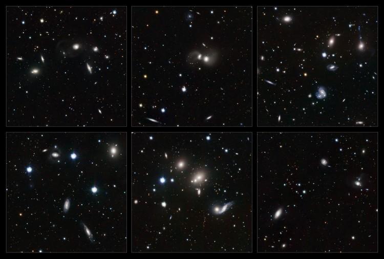 Swarming Galaxies Viewed in Constellation of Hercules