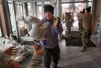 Fargo Residents Come Together to Thwart Disaster