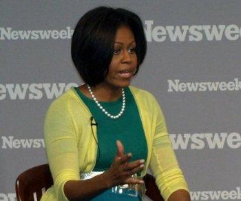Michelle Obama Urges Parents, Food Producers to Help Children