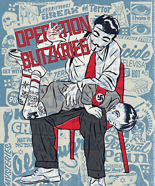 German Neo Nazi Sites Hacked by Anonymous