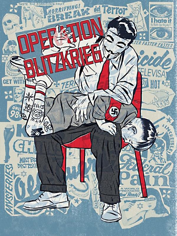 German Neo Nazi Sites Hacked by Anonymous