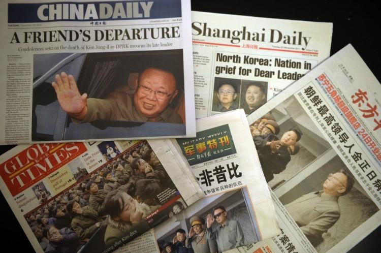 China’s State-Run Media Welcome North Korea Heir