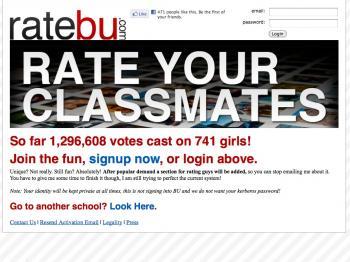 Website Ranking Boston University Girls Meets Heated Opposition