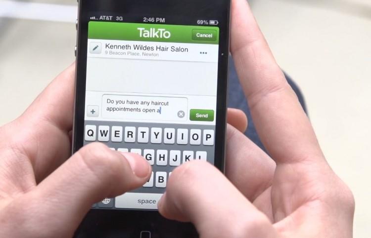 TalkTo Business-texting App Comes to Canada