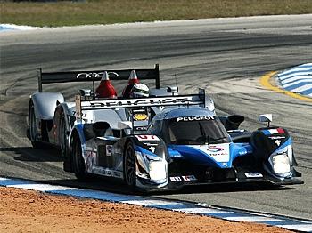 Peugeot Dominates First Half at Sebring