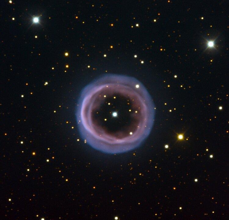 Annular Planetary Nebula, Shapley 1 (Photo)