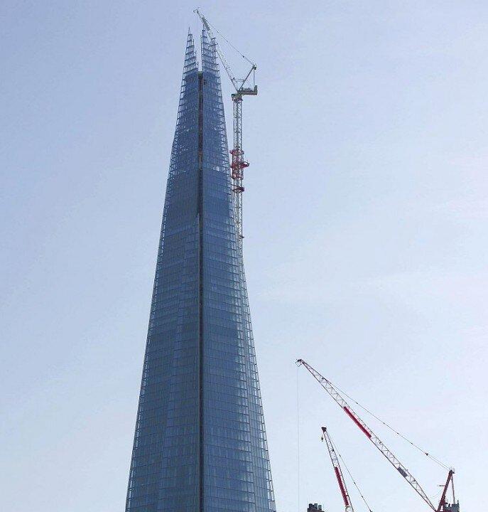 The Shard, Open for Business, Gives London Skyline a Lift