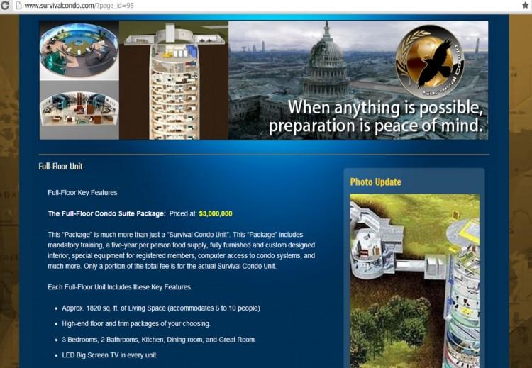 Wait Out the Apocalypse in a Luxury Missile Silo