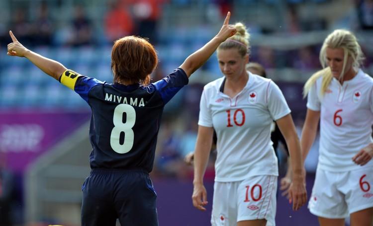 Canadian Women Nearly Come Back Against Japan