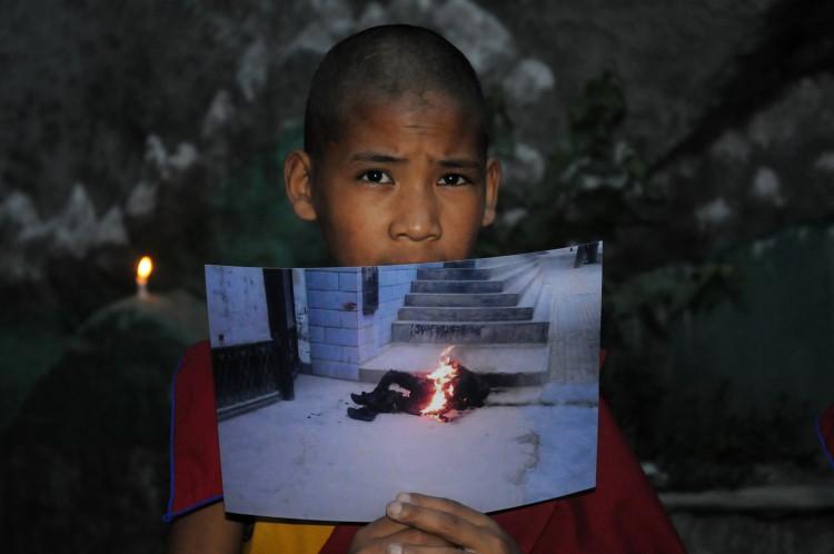 Tibetan Monk Sentenced for Spreading Information