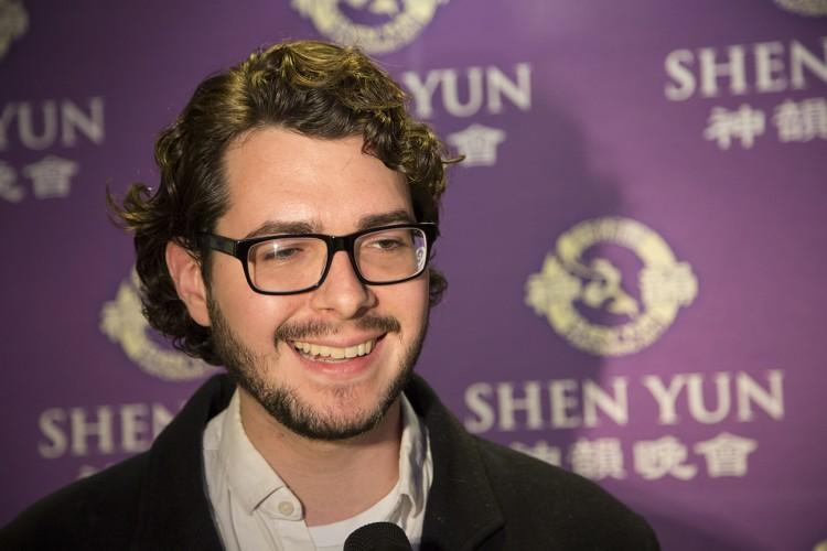 Baritone Enjoys All the Music of Shen Yun