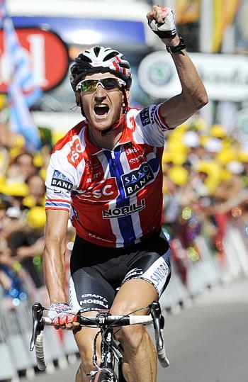 Arvesen Sprints to Win Stage Eleven of the Tour de France