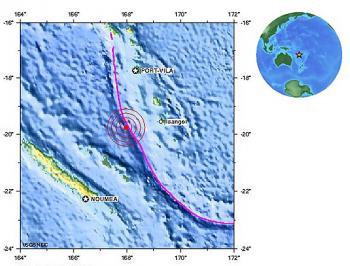 Tsunami Warning Follows Vanuatu Earthquake