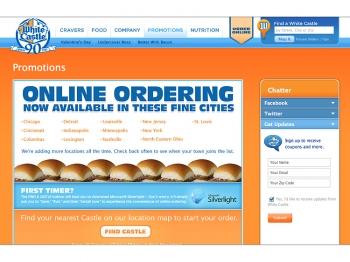 White Castle Online Orders Now Available for Internet Era