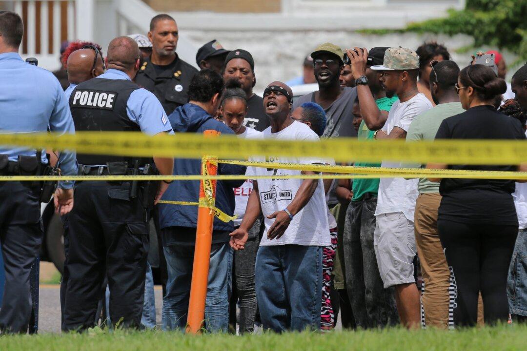 Protests in St. Louis After Police Shooting of Suspect, 18
