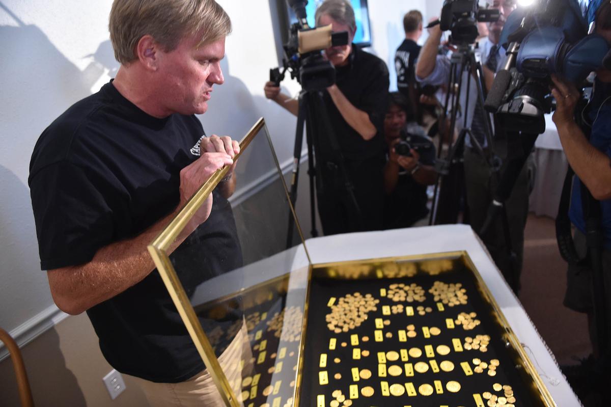 Sunken 1715 Spanish Treasure Ship Yields More Gold Coins
