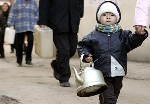 Chinese City Turns Taps Back on