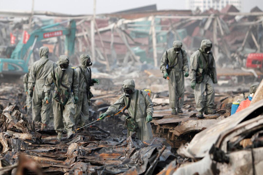 Expert: Tianjin Blast Likely Led to Water ‘Significantly Contaminated’ With Cyanide