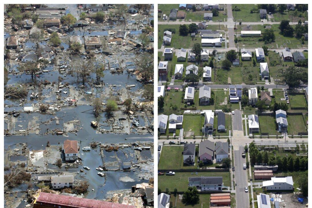 Hurricane Katrina: Then and Now Pictures