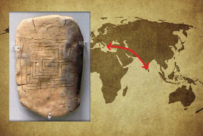 2,000-Year-Old Labyrinth Uncovered in India Shows Same Pattern as Greek Maze From 1200 BC