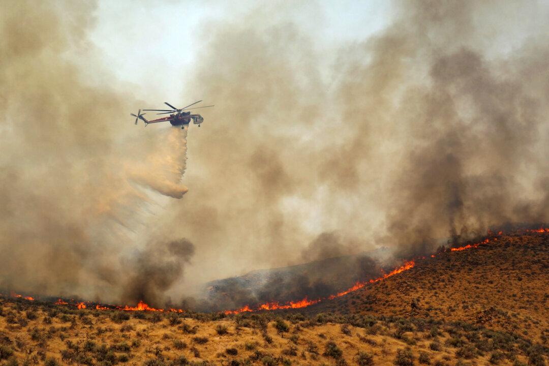 Social Media Lit Up by Firefighters’ Pics of the West Ablaze
