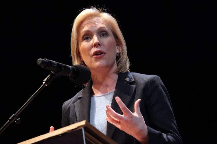 New York’s Gillibrand Touts Liberal Cred in Iowa