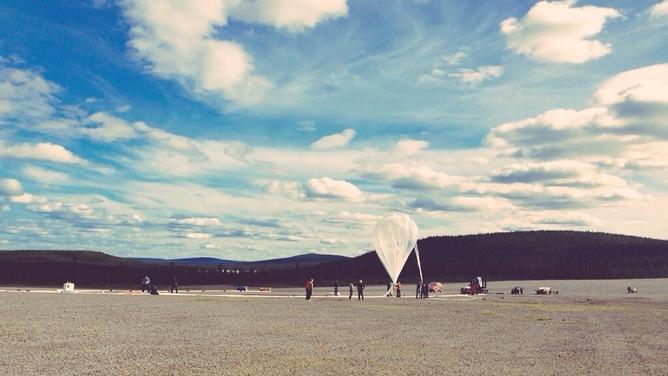 Scientists at Work: Space Balloons and Charged Particles Above the Arctic Circle