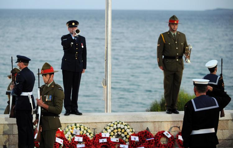 Turkish Firefighters Defend Gallipoli Battlefield Site From Flames