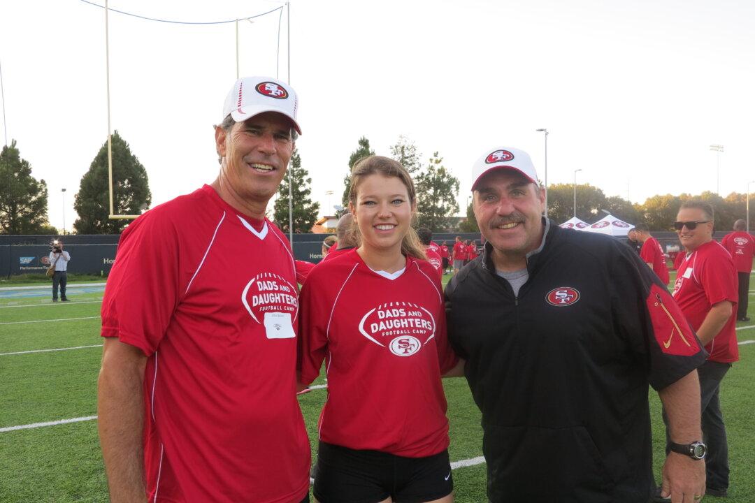 San Francisco 49ers Host Football Camp for Fathers and Daughters