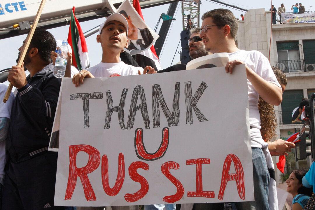 Insurgents Shell Russian Embassy in Syria During Rally