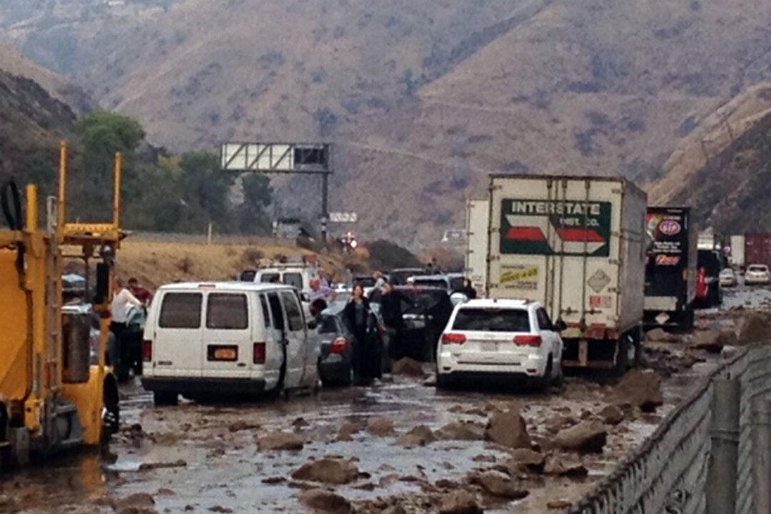 Key Southern California Interstate Blocked in Flash Flooding