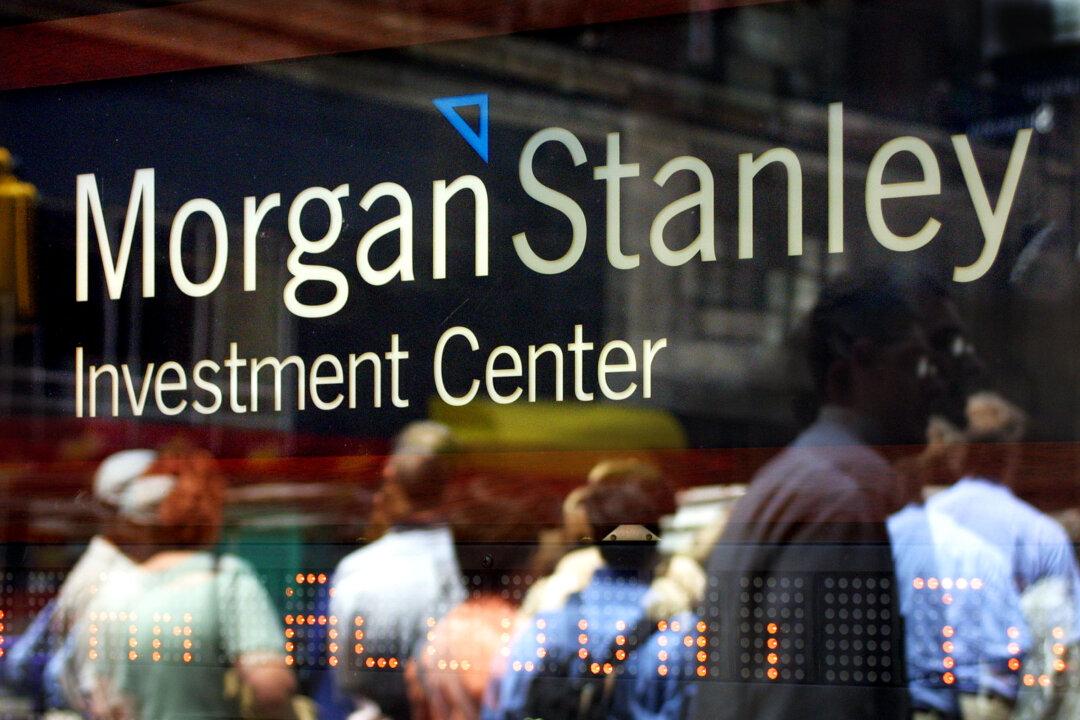 Morgan Stanley’s Earnings Are Hit by Bond Trading Slump