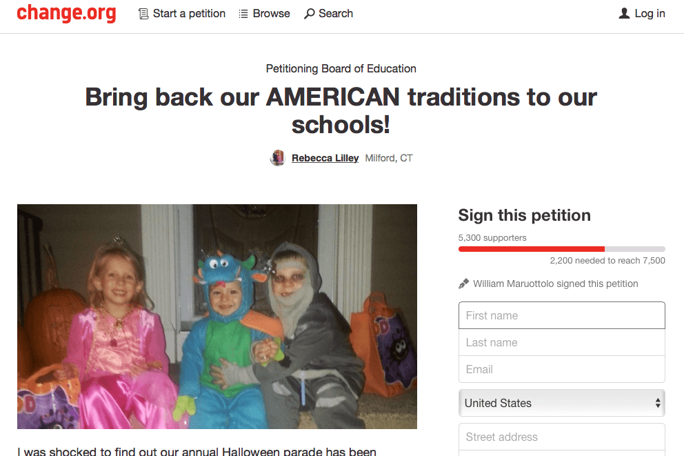 Parents Spooked by School’s Efforts to Limit Halloween