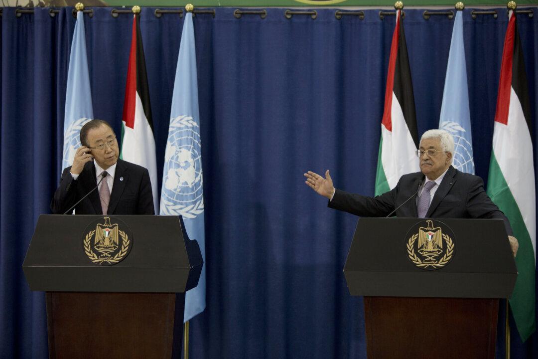 UN Chief ‘Pessimistic’ on Israel-Palestinians