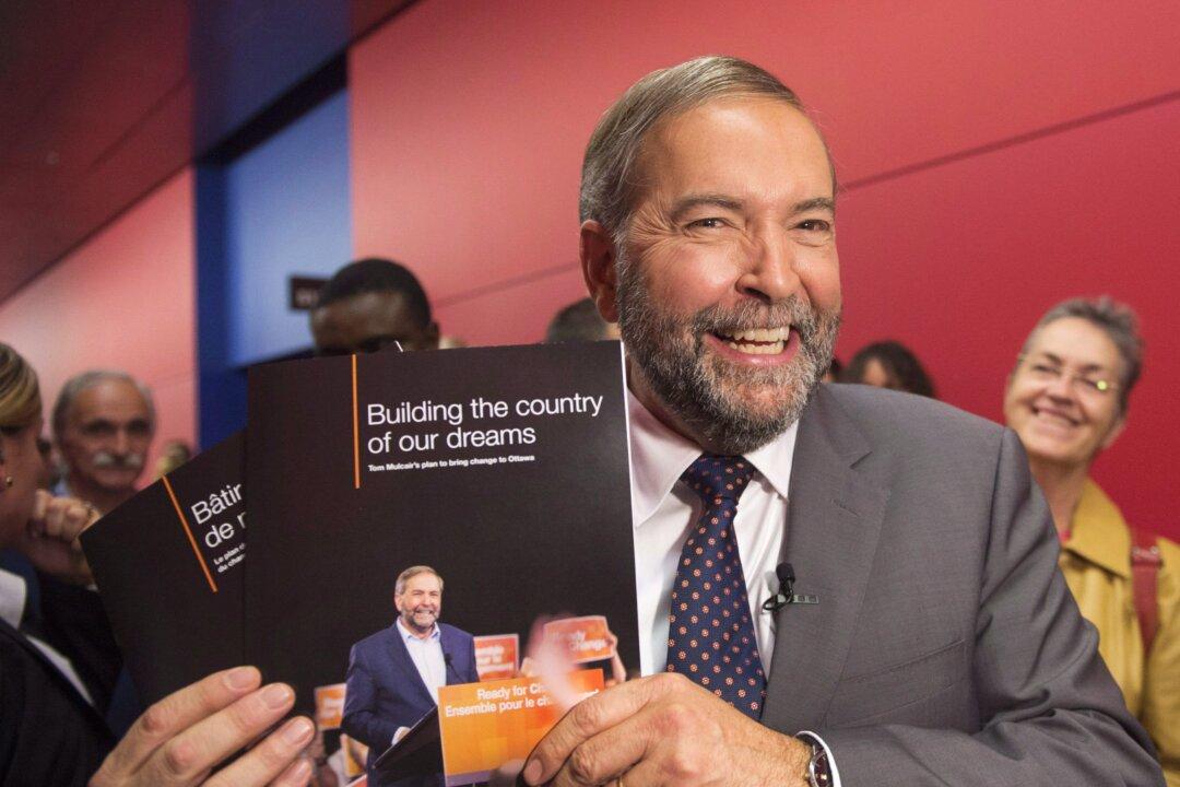 Mulcair Plans to Stay With NDP ‘For the Long Haul’