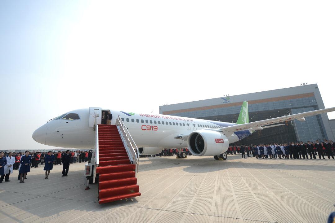 CHINA SECURITY: Foreign Manufacturers Behind China’s First Homegrown Passenger Plane