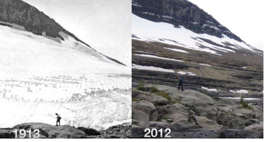 These Photos Show Extreme Melting of Glaciers in the Past Century